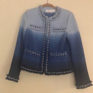 Boston Proper Blue Ombre Blazer